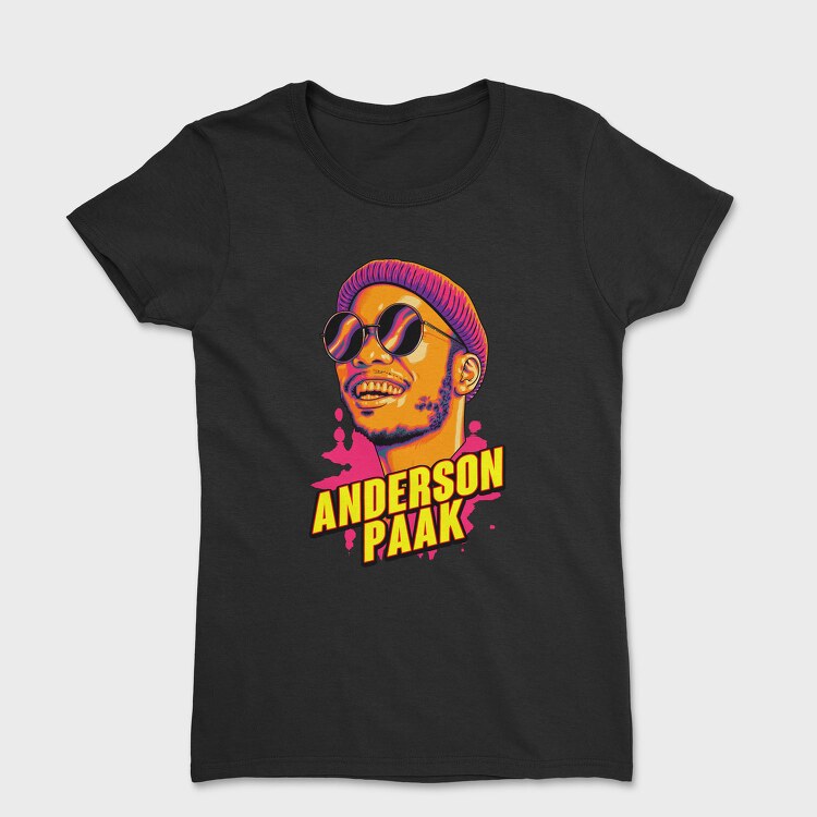 19112 Anderson Paak, Tricou Femei
