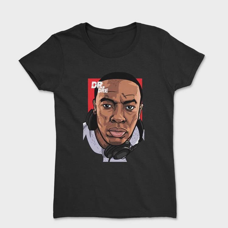 19122 Dr Dre Headphones, Tricou Femei