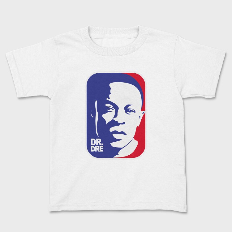 19124 Dr Dre Portrait, Tricou Copii