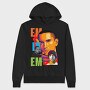 19127 Eminem Collage, Hanorac Oversize Barbati (Unisex)