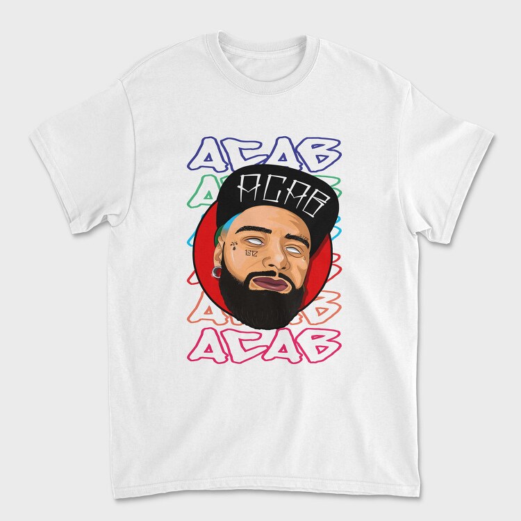 19133 Graffiti Rappers Cap, Tricou Barbati (Unisex)