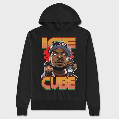 19137 Ice Cube Hip Hop, Hanorac Oversize Barbati (Unisex)