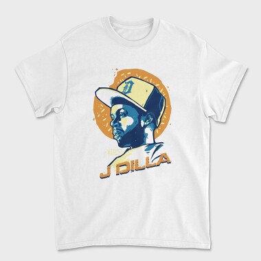 19139 J Dilla Hip Hop, Tricou Barbati (Unisex)