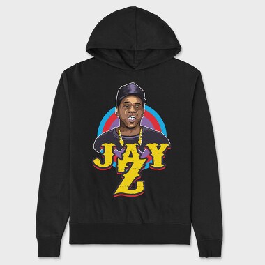 19141 Jay Z Hip Hop, Hanorac Oversize Barbati (Unisex)