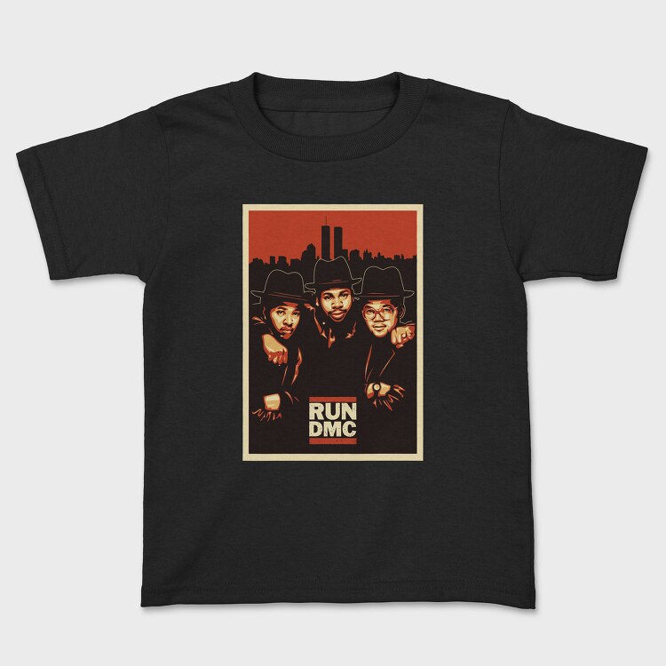 19163 Run Dmc Thug Life, Tricou Copii