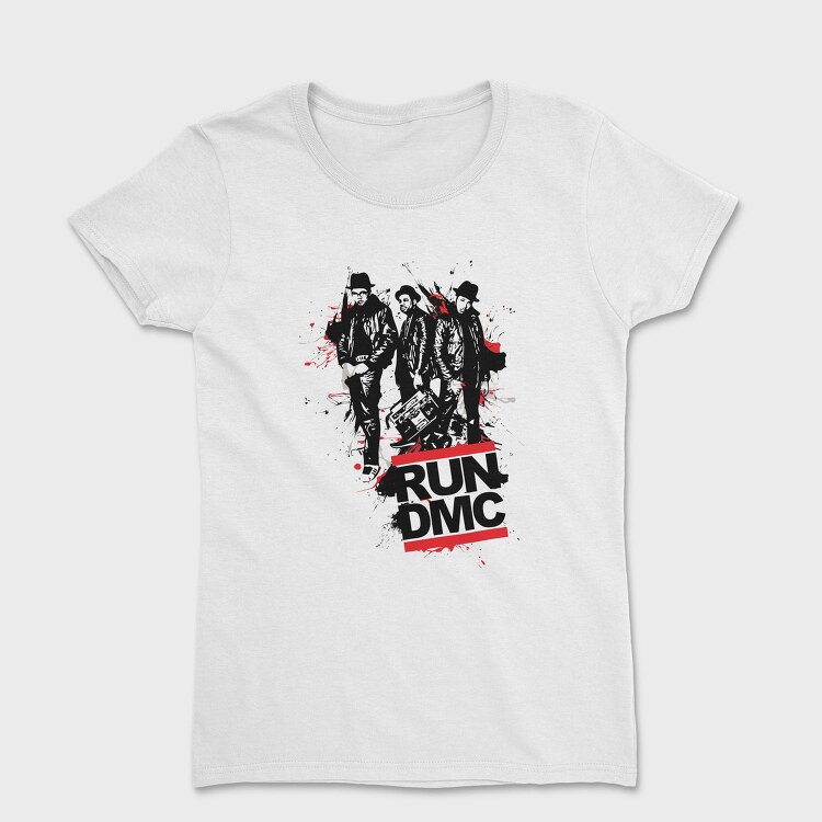 19164 Run Dmc Vintage, Tricou Femei