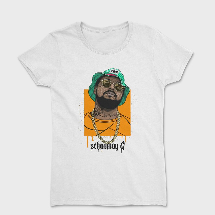 19169 Snoop Dogg Sunglasses Vintage, Tricou Femei