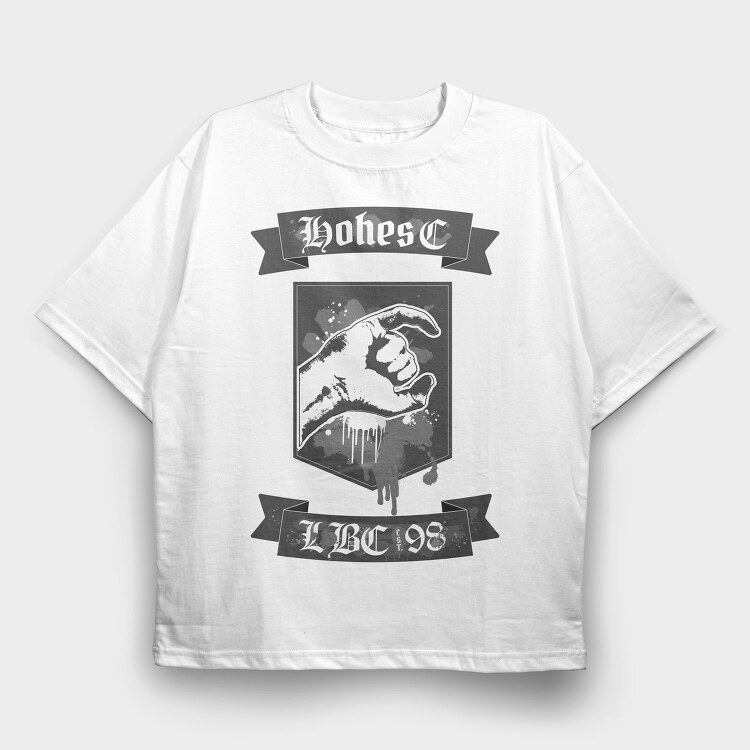 19175 Thug Life Graffiti, Tricou Oversize Barbati (Unisex)