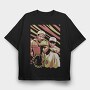 19180 Tribe Calling Quest, Tricou Oversize Barbati (Unisex)