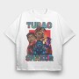 19181 Tupac Shakur Hip Hop, Tricou Oversize Barbati (Unisex)