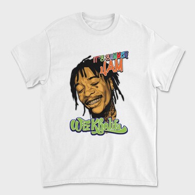 19185 Wiz Khalifa Vintage, Tricou Barbati (Unisex)