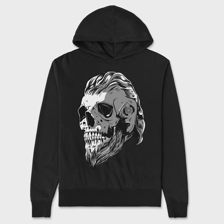 Vikingskull, Hanorac Oversize Barbati (Unisex)