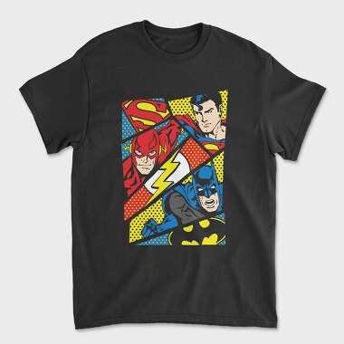 Tricou Barbati (Unisex), Superman Batman