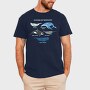 Types of Whales, Tricou Barbati (Unisex)