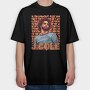 19143 Jcole Graffiti, Tricou Oversize Barbati (Unisex)