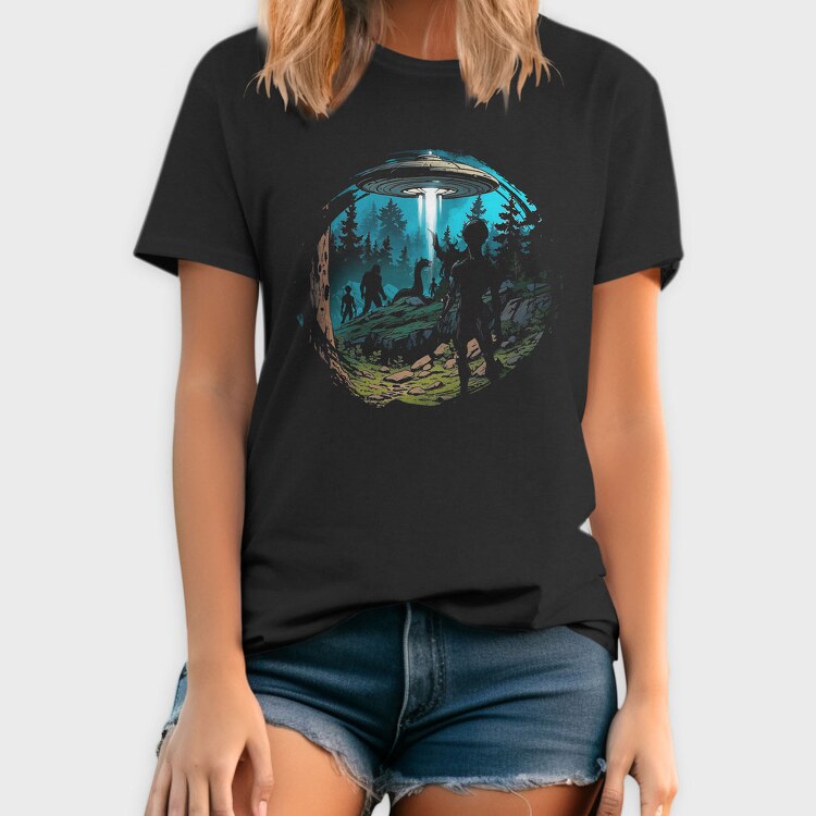 Ufo Nature, Tricou Barbati (Unisex)