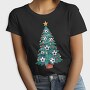 Football Christmas Tree, Tricou Femei