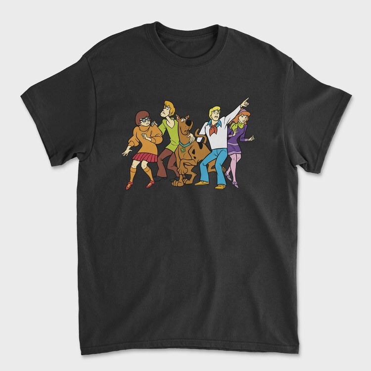 Tricou Barbati (Unisex), Scooby Doo 5