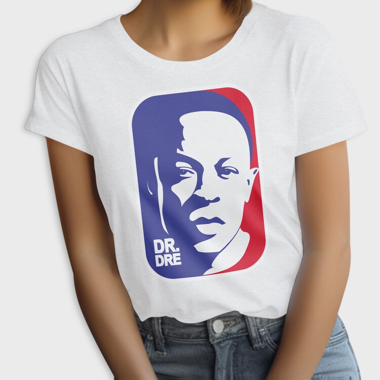 19124 Dr Dre Portrait, Tricou Femei