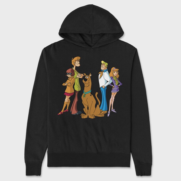 Scooby Doo 7, Hanorac Oversize Barbati (Unisex)