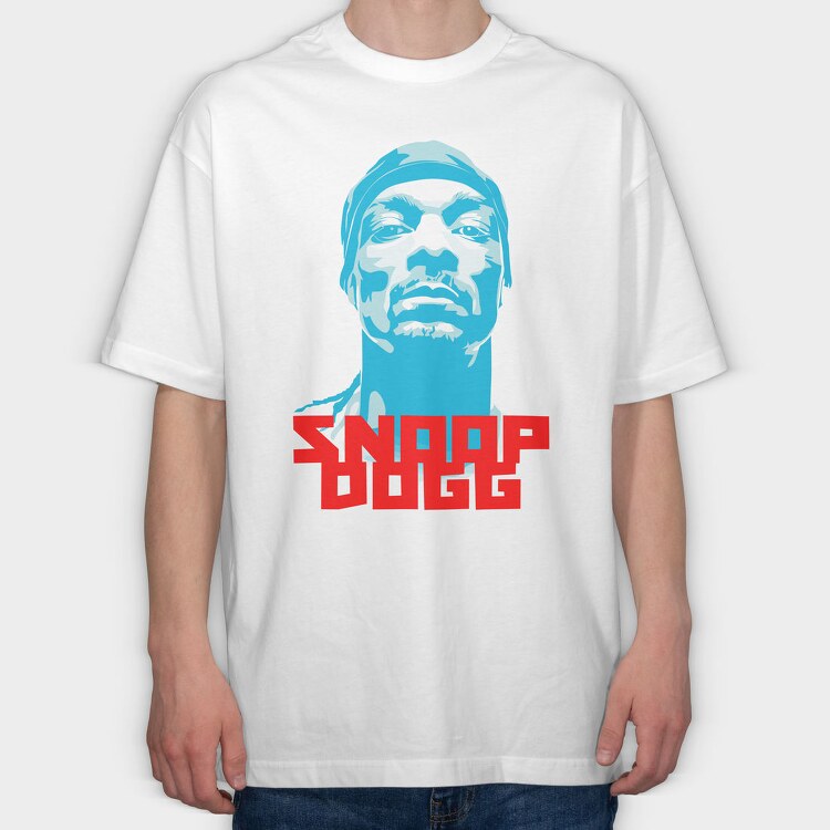 19171 Snp Dogg Vintage, Tricou Oversize Barbati (Unisex)
