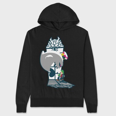 Classic Luigis Mansion, Hanorac Oversize Barbati (Unisex)