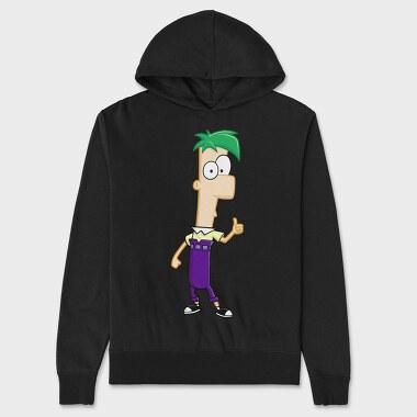 Phineas and Ferb 4, Hanorac Oversize Barbati (Unisex)