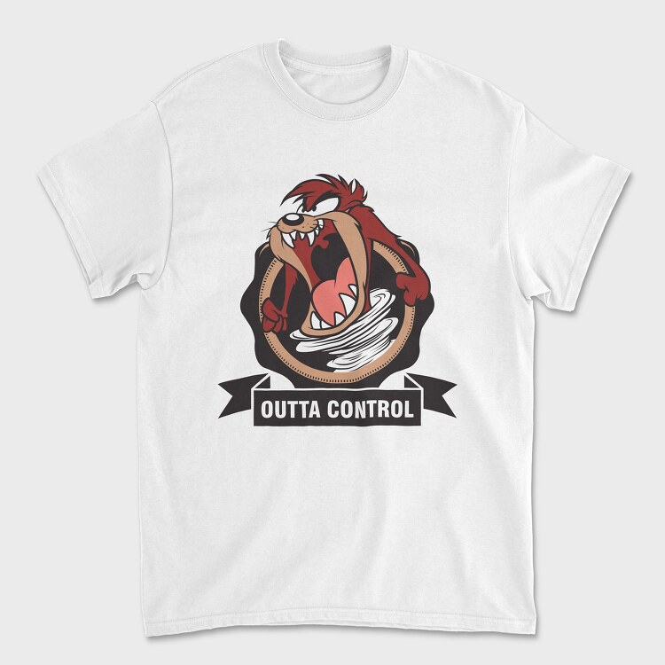 Tricou Barbati (Unisex), Tasmanian Devil Outta Control