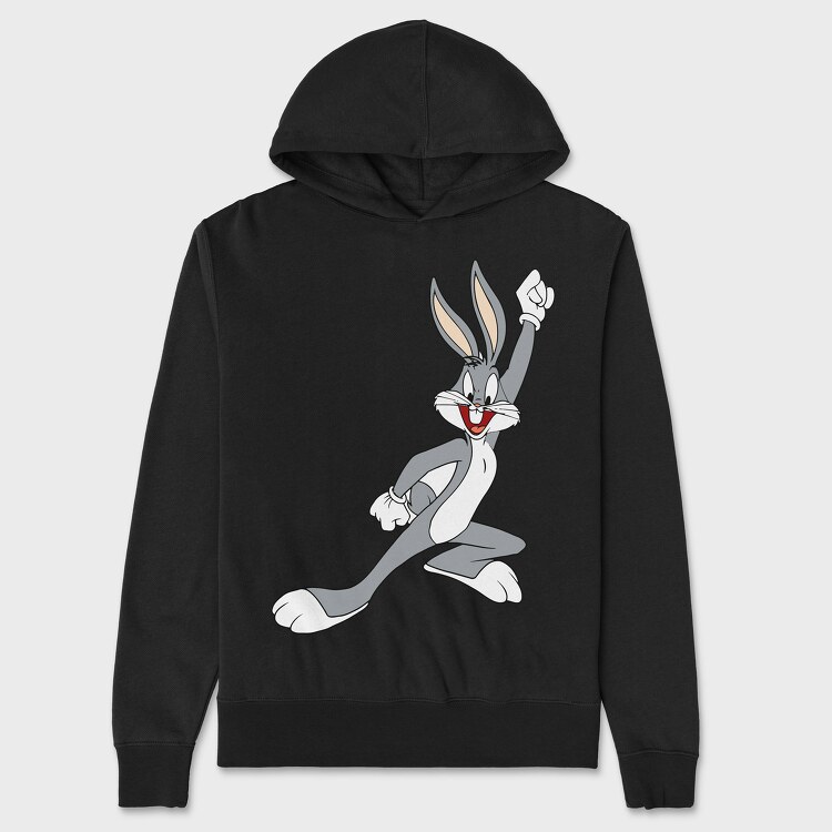 Hanorac Barbati (Unisex), Cartoon Retro Bugs Bunny 3