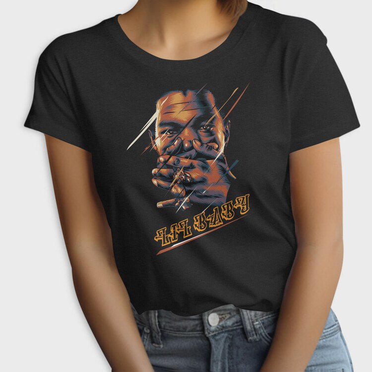19177 Thug Life Portrait, Tricou Femei
