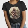 Bear Guitar Cottagecore, Tricou Femei