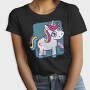 Unicorn Cute Animation, Tricou Femei