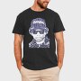 19159 Rapper Face Geometric, Tricou Barbati (Unisex)
