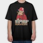 19135 Hip Hop Nation, Tricou Oversize Barbati (Unisex)