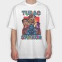 19181 Tupac Shakur Hip Hop, Tricou Oversize Barbati (Unisex)