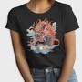 Colorful Dragon Chinese, Tricou Femei