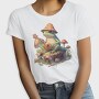 Frog Banjo Mushrooms, Tricou Femei