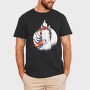 Unicorn Middle Finger Horn, Tricou Barbati (Unisex)