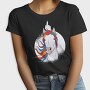 Unicorn Middle Finger Horn, Tricou Femei