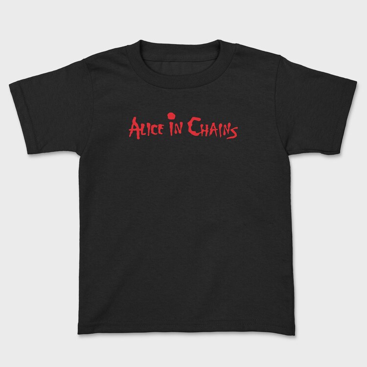 ALICE IN CHAINS Logo Name Art, Tricou Copii
