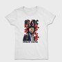 ANGUS YOUNG ACDC, Tricou Femei