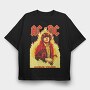 ANGUS YOUNG Art1, Tricou Oversize Barbati (Unisex)