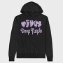 DEEP PURPLE Art1, Hanorac Oversize Barbati (Unisex)