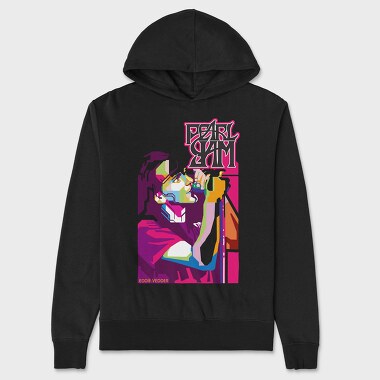 EDDIE VEDDER Pearl Jam, Hanorac Oversize Barbati (Unisex)