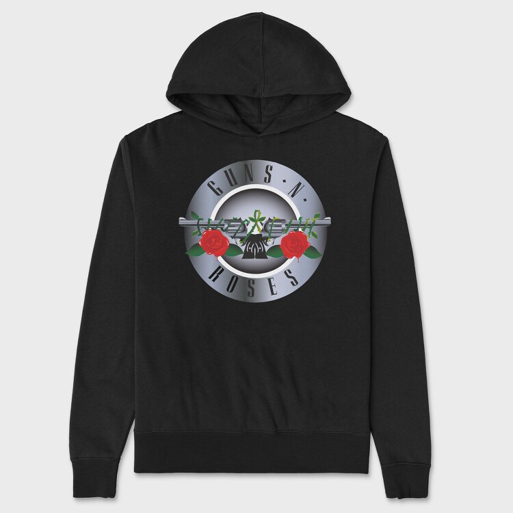 GUNS N ROSES Art2, Hanorac Oversize Barbati (Unisex)