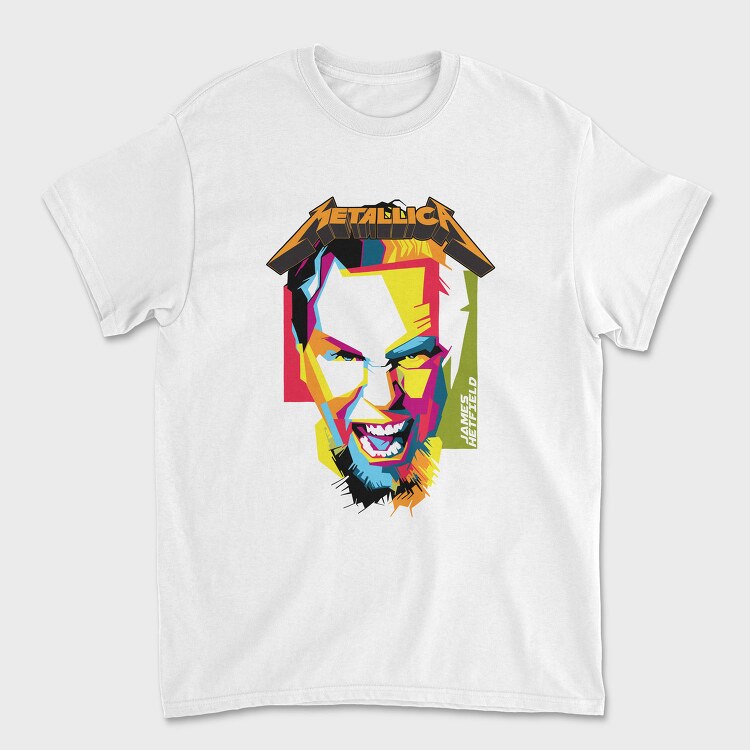 JAMES HETFIELD 1, Tricou Barbati (Unisex)