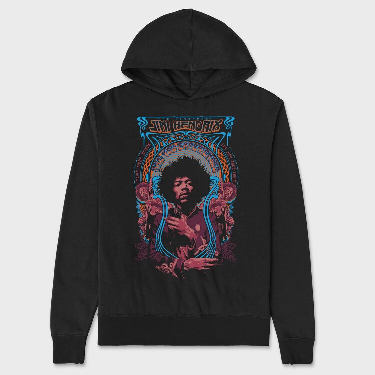 JIMI HENDRIX Are you experienced, Hanorac Oversize Barbati (Unisex)