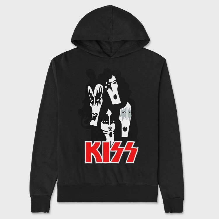 KISS Art1, Hanorac Oversize Barbati (Unisex)