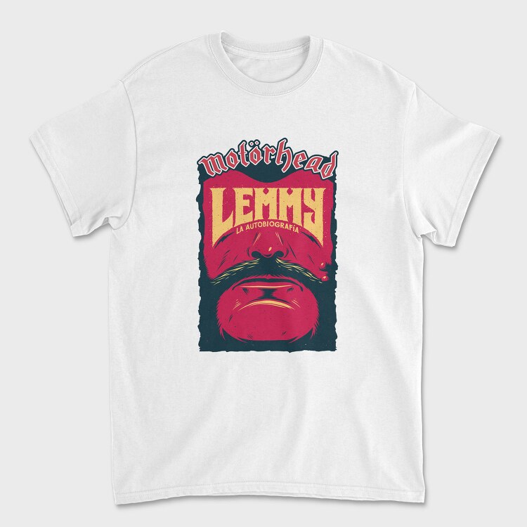LEMMY Face Art, Tricou Barbati (Unisex)