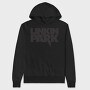 LINKIN PARK Logo Name Art1, Hanorac Oversize Barbati (Unisex)